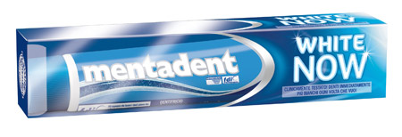 dentifricio mentadent white now