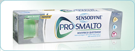 dentifricio sensodyne pro smalto