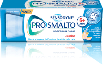 dentifricio sensodyne pro smalto bimbi