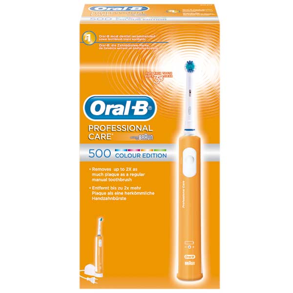 spazzolino elettrico oral b 500 scatola